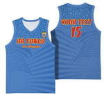 Custom DR Congo Football Basketball Jersey Allez Les Léopards LT15