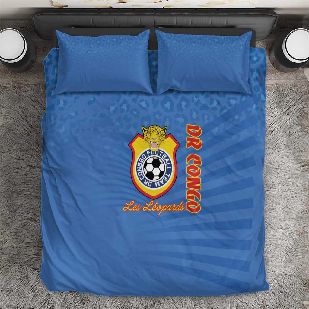 DR Congo Football Bedding Set Allez Les Léopards - African Pride
