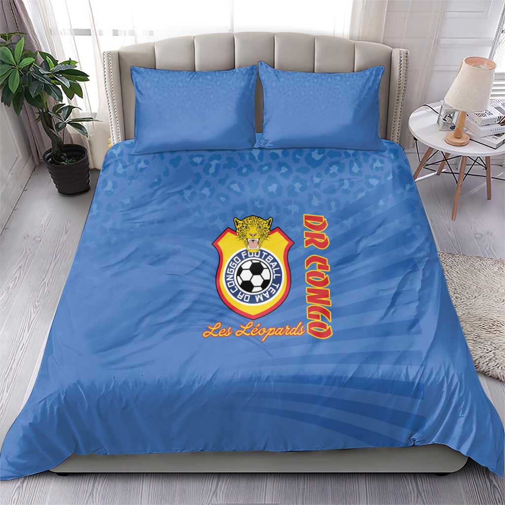 DR Congo Football Bedding Set Allez Les Léopards - African Pride