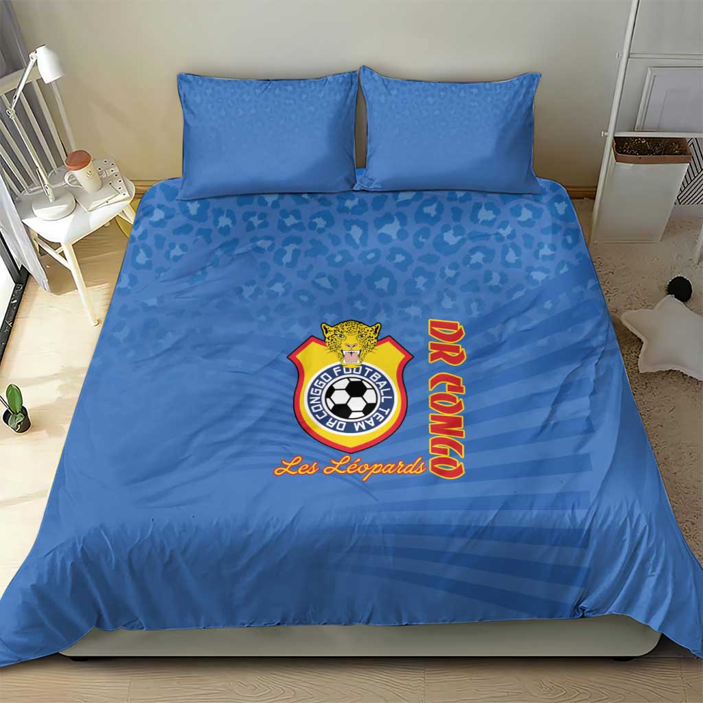 DR Congo Football Bedding Set Allez Les Léopards - African Pride