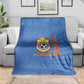 DR Congo Football Blanket Allez Les Léopards - African Pride