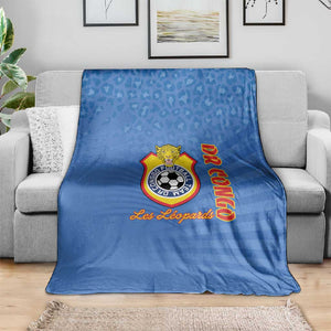 DR Congo Football Blanket Allez Les Léopards - African Pride