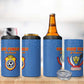 Custom DR Congo Football 4 in 1 Can Cooler Tumbler Allez Les Léopards - African Pride