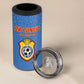 Custom DR Congo Football 4 in 1 Can Cooler Tumbler Allez Les Léopards - African Pride