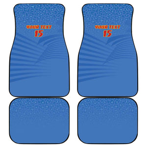 Custom DR Congo Football Car Mats Allez Les Léopards - African Pride