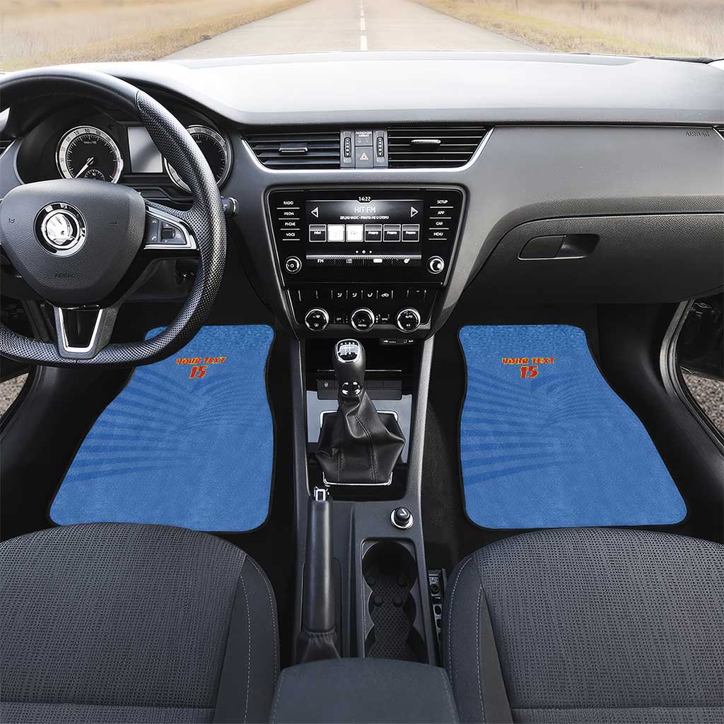 Custom DR Congo Football Car Mats Allez Les Léopards - African Pride