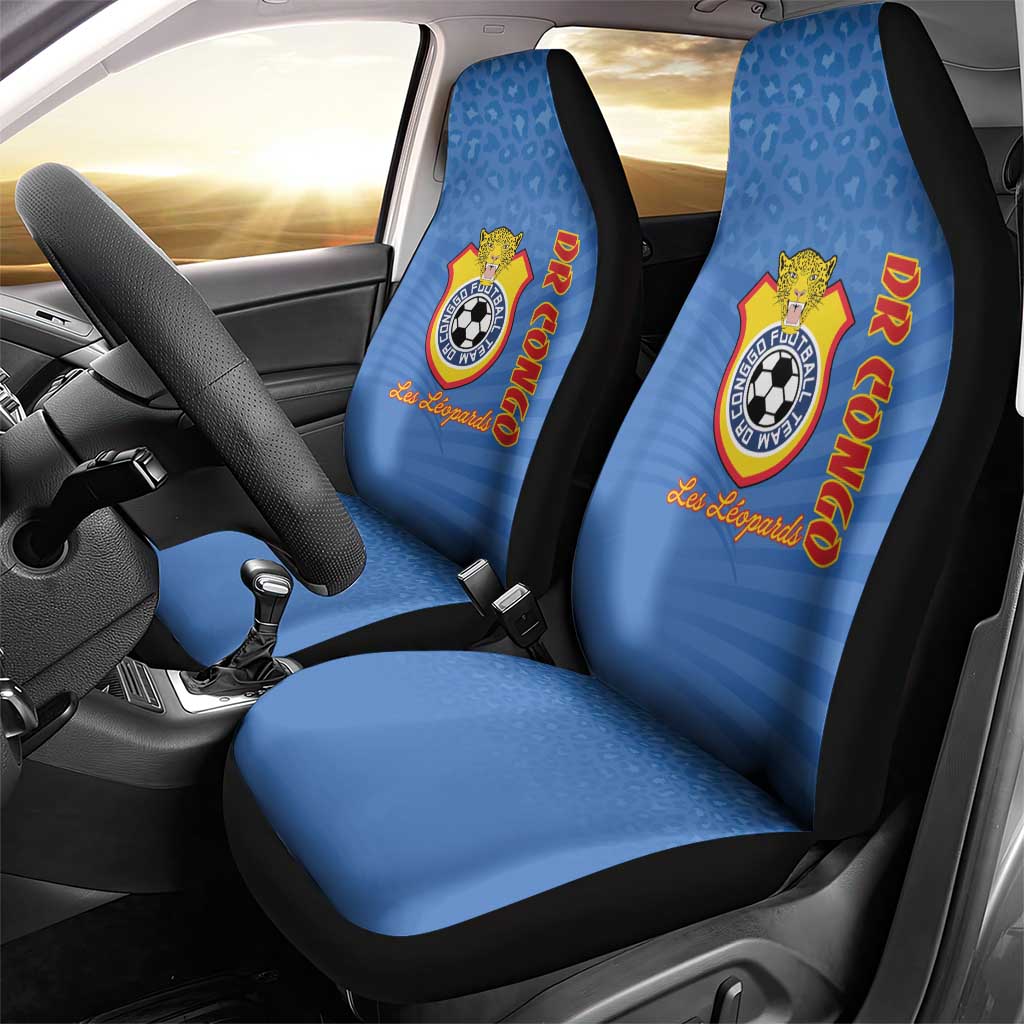 DR Congo Football Car Seat Cover Allez Les Léopards - African Pride