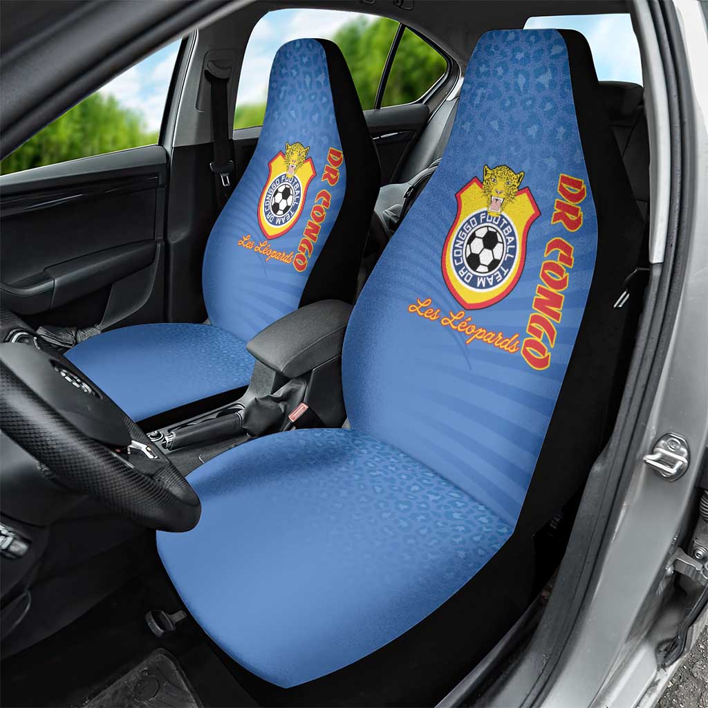 DR Congo Football Car Seat Cover Allez Les Léopards - African Pride