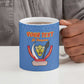 Custom DR Congo Football Ceramic Mug Come On Les Léopards