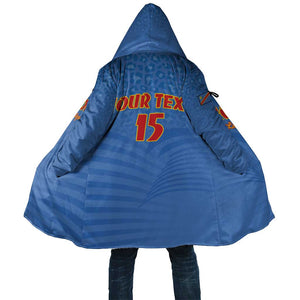 Custom DR Congo Football Cloak Come On Les Léopards