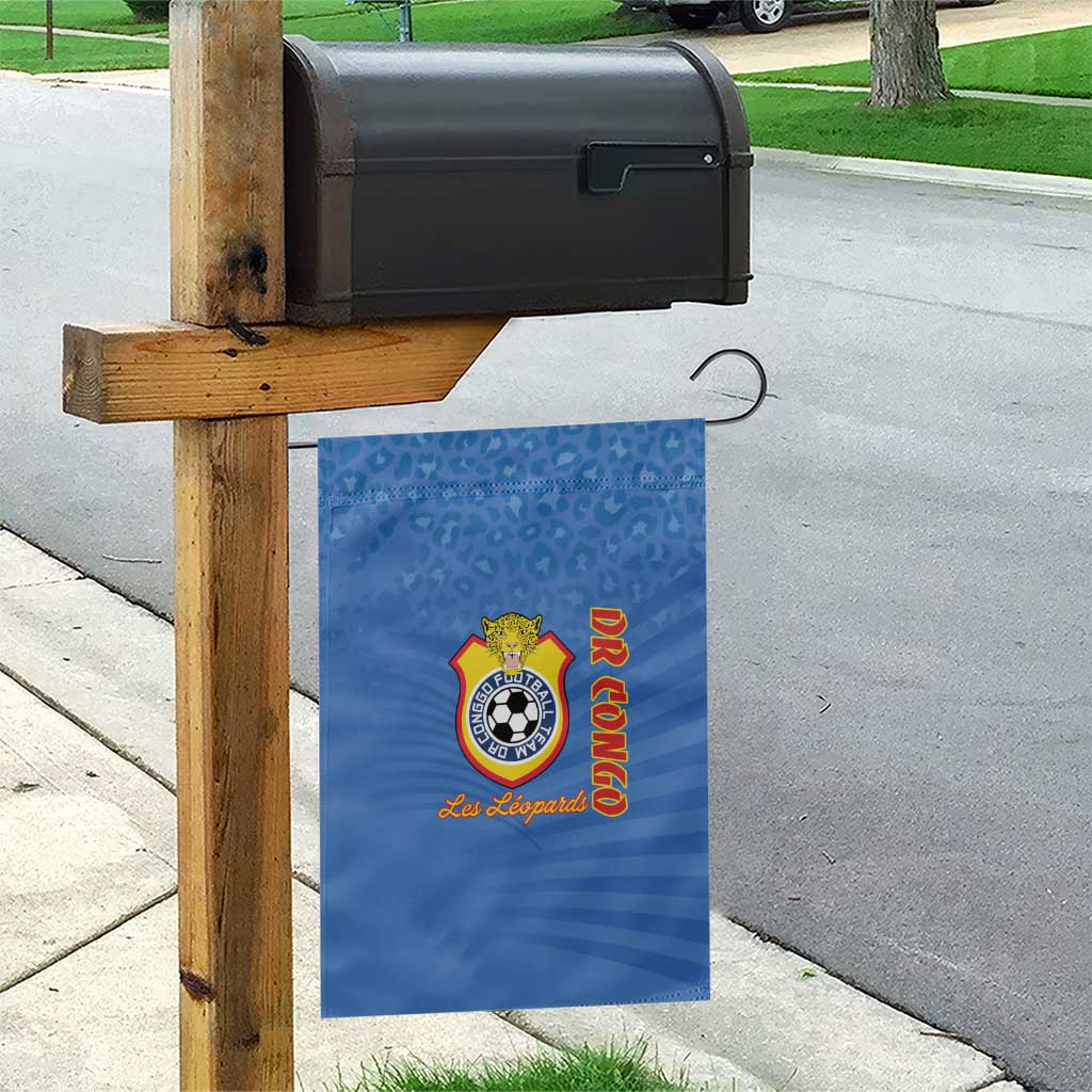 DR Congo Football Garden Flag Allez Les Léopards - African Pride