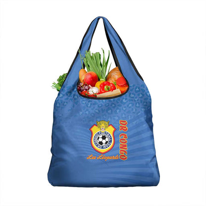 DR Congo Football Grocery Bag Allez Les Léopards - African Pride