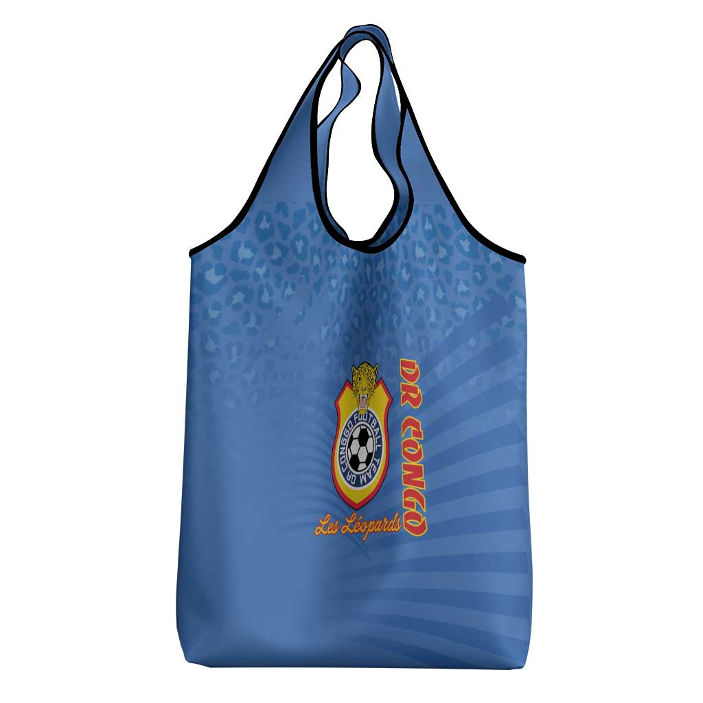 DR Congo Football Grocery Bag Allez Les Léopards - African Pride