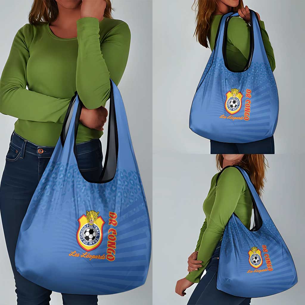 DR Congo Football Grocery Bag Allez Les Léopards - African Pride