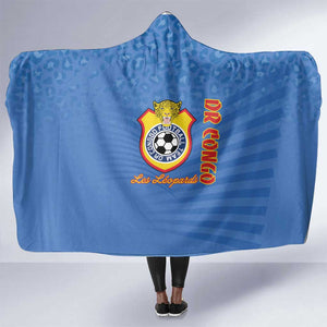 DR Congo Football Hooded Blanket Allez Les Léopards - African Pride