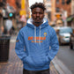 Custom DR Congo Football Hoodie Allez Les Léopards - African Pride