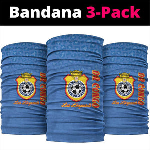 DR Congo Football Neck Gaiter Allez Les Léopards - African Pride