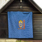 DR Congo Football Quilt Allez Les Léopards - African Pride