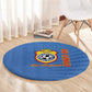 DR Congo Football Round Carpet Allez Les Léopards - African Pride