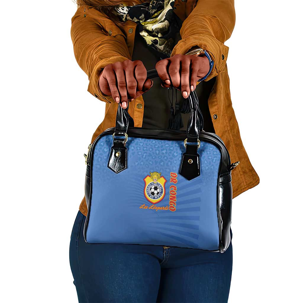 DR Congo Football Shoulder Handbag Allez Les Léopards - African Pride
