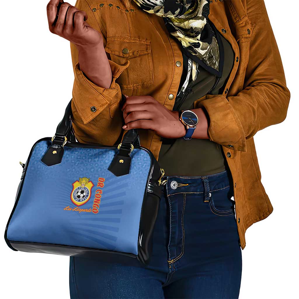 DR Congo Football Shoulder Handbag Allez Les Léopards - African Pride