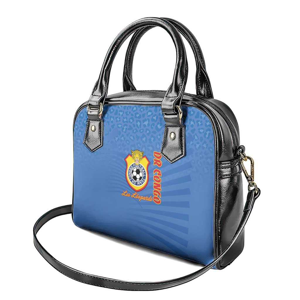 DR Congo Football Shoulder Handbag Allez Les Léopards - African Pride