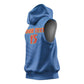 Custom DR Congo Football Sleeveless Hoodie Allez Les Léopards - African Pride
