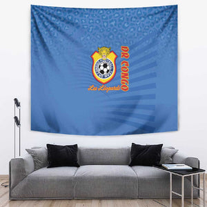 DR Congo Football Tapestry Allez Les Léopards - African Pride