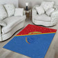 DR Congo Football Area Rug Go Champions - African Pride