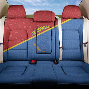 DR Congo Football Back Car Seat Cover Go Champions - African Pride