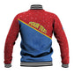 Custom DR Congo Football Baseball Jacket Go Champions - African Pride