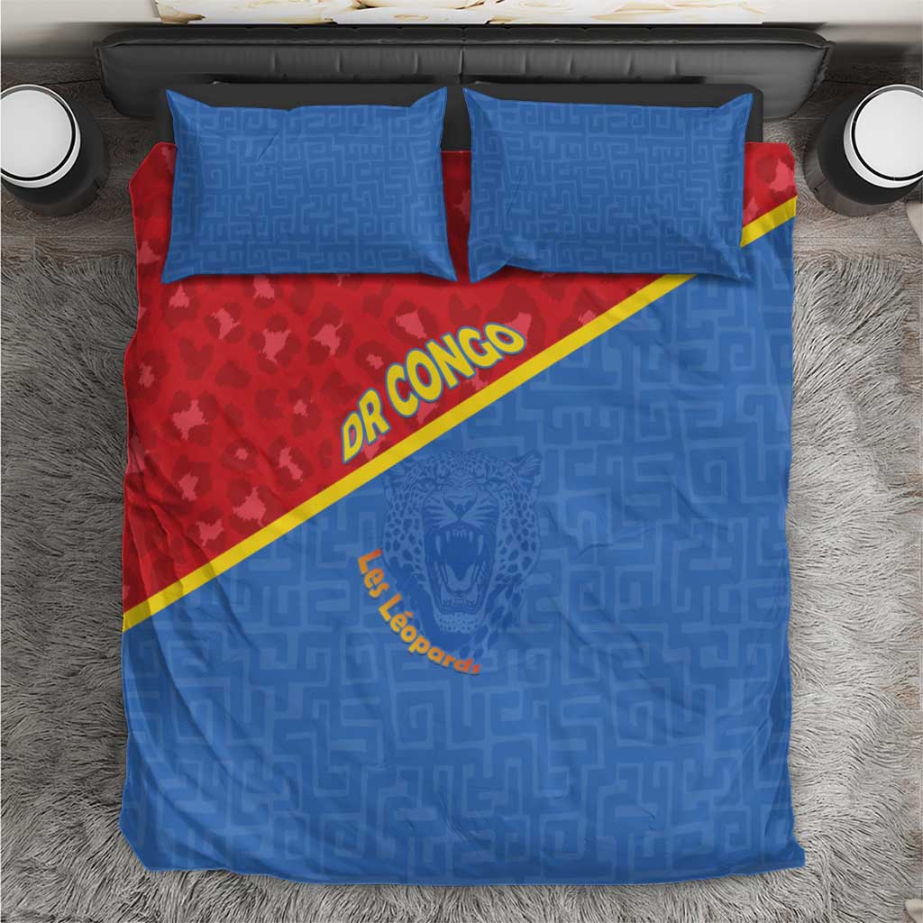 DR Congo Football Bedding Set Go Champions - African Pride