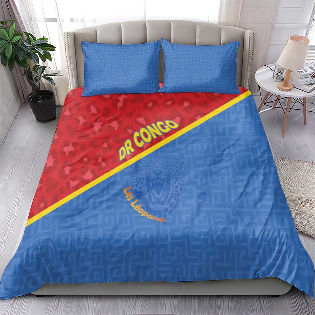 DR Congo Football Bedding Set Go Champions - African Pride