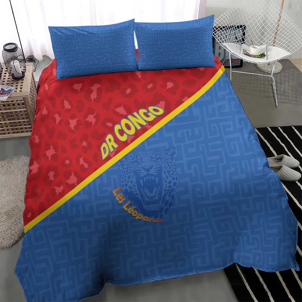 DR Congo Football Bedding Set Go Champions - African Pride