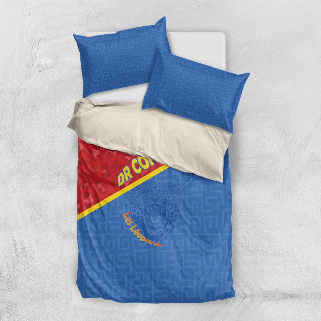 DR Congo Football Bedding Set Go Champions - African Pride