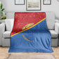 DR Congo Football Blanket Go Champions - African Pride