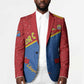Custom DR Congo Football Blazer Allez Les Léopards