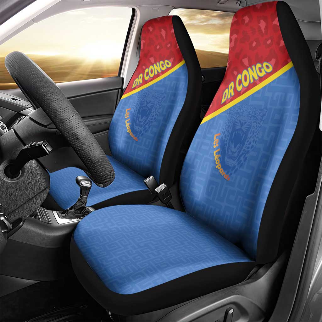 DR Congo Football Car Seat Cover Go Champions - African Pride