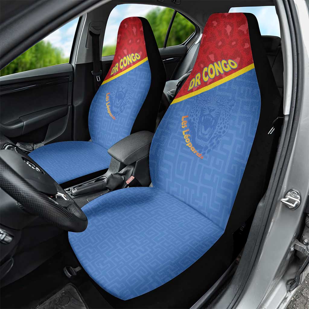 DR Congo Football Car Seat Cover Go Champions - African Pride