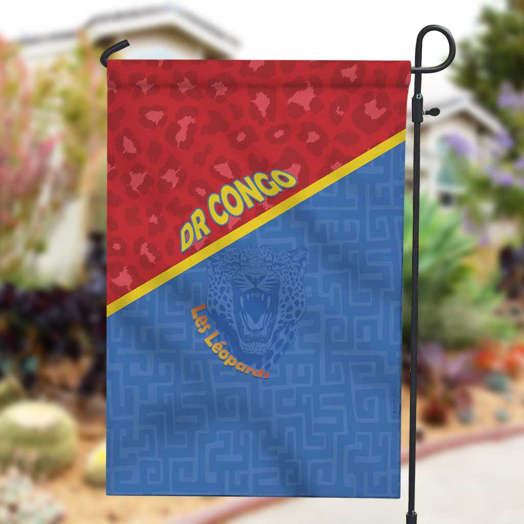 DR Congo Football Garden Flag Go Champions - African Pride