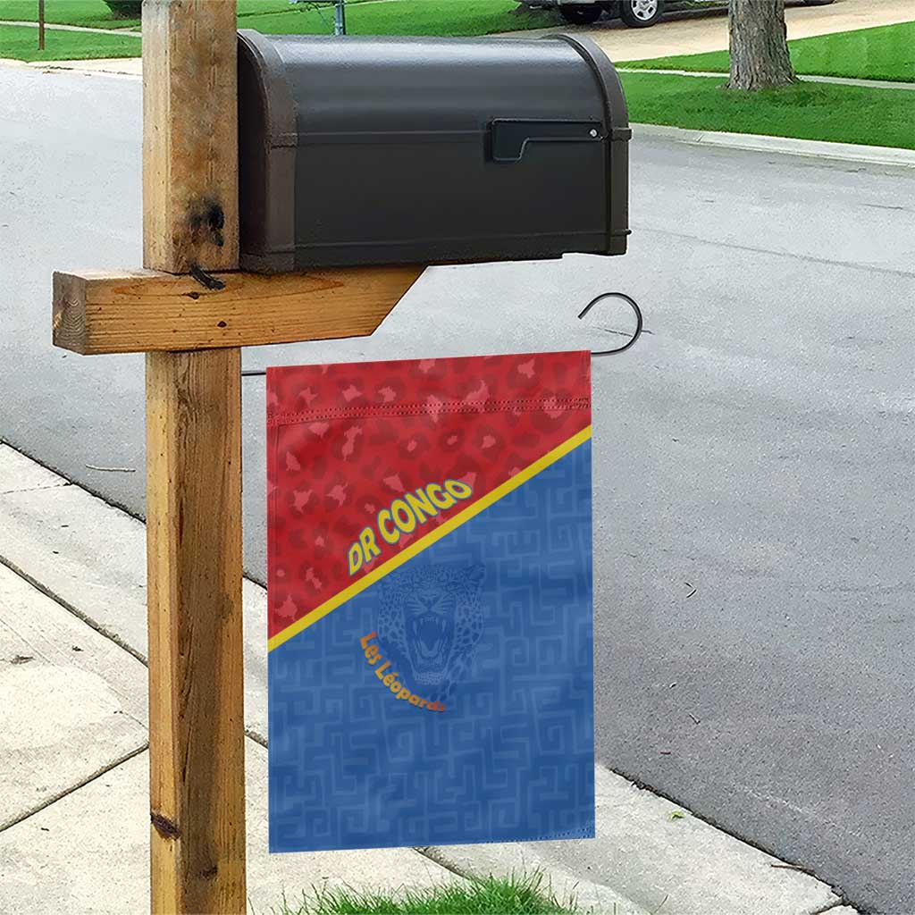 DR Congo Football Garden Flag Go Champions - African Pride