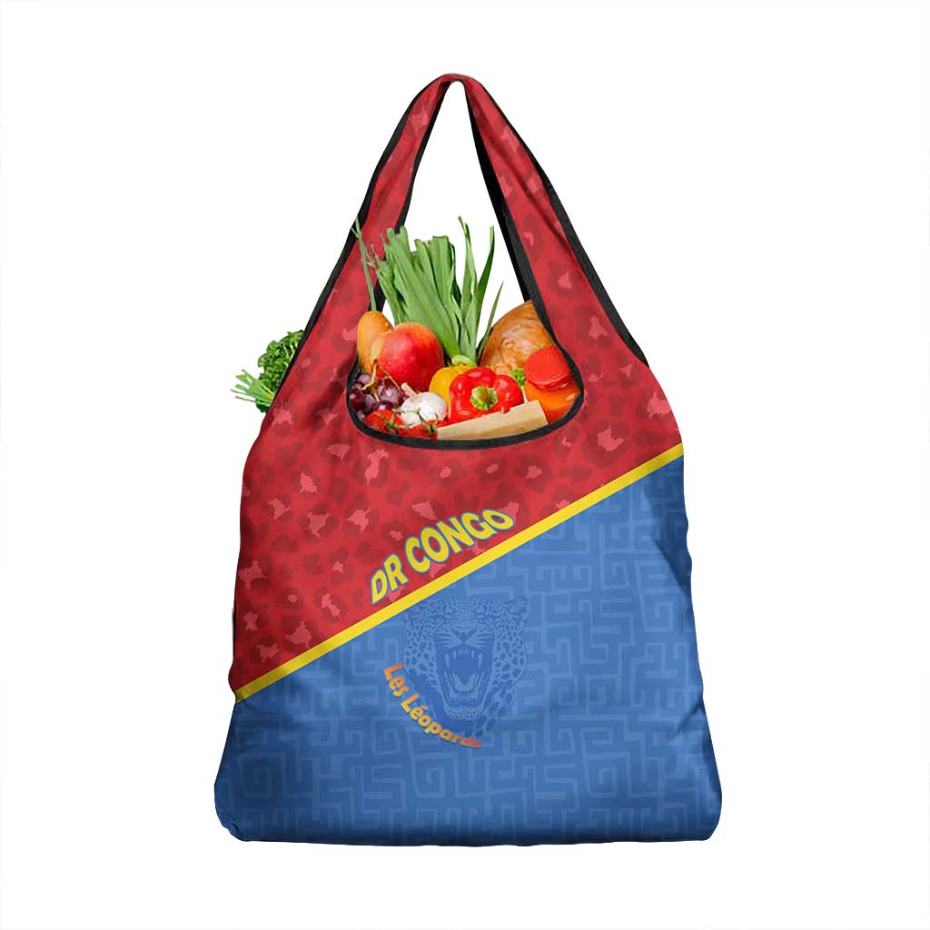 DR Congo Football Grocery Bag Go Champions - African Pride
