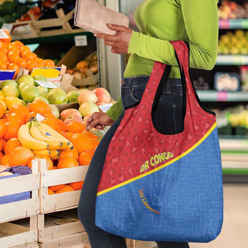 DR Congo Football Grocery Bag Go Champions - African Pride