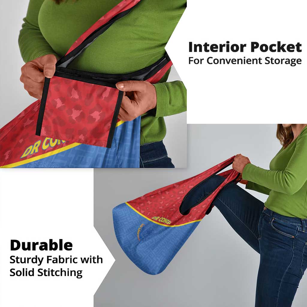 DR Congo Football Grocery Bag Go Champions - African Pride