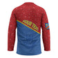Custom DR Congo Football Hockey Jersey Allez Les Léopards