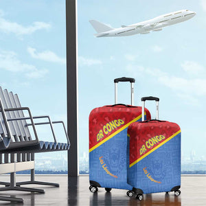 DR Congo Football Luggage Cover Go Champions - African Pride