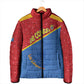 Custom DR Congo Football Padded Jacket Allez Les Léopards