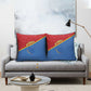 DR Congo Football Pillow Cover Allez Les Léopards