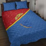 DR Congo Football Quilt Bed Set Go Champions - African Pride