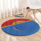 DR Congo Football Round Carpet Go Champions - African Pride